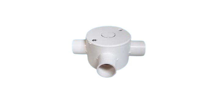 Three Way Circular Box / Tee Box with cover
