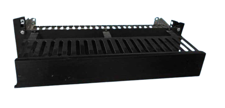 2U cable management panel - Front & Back- Plastic duct type with cover

