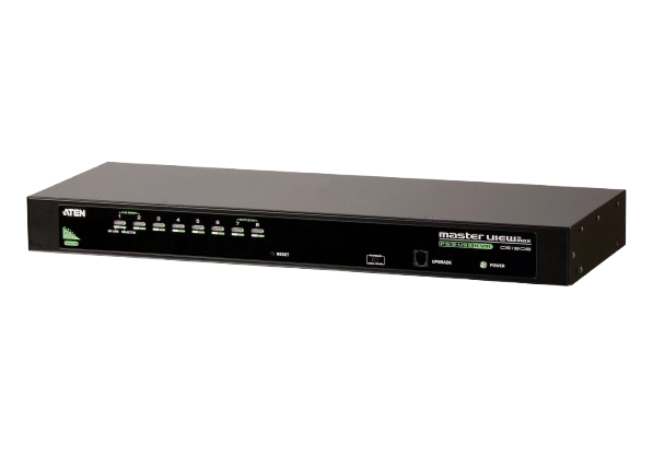 KVM Switch - 8 port - PS/2 & USB  - 19