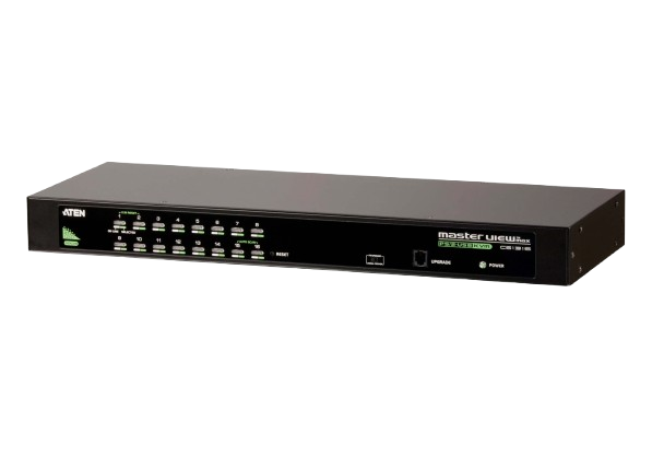KVM Switch - 16 port - PS/2 & USB  - 19