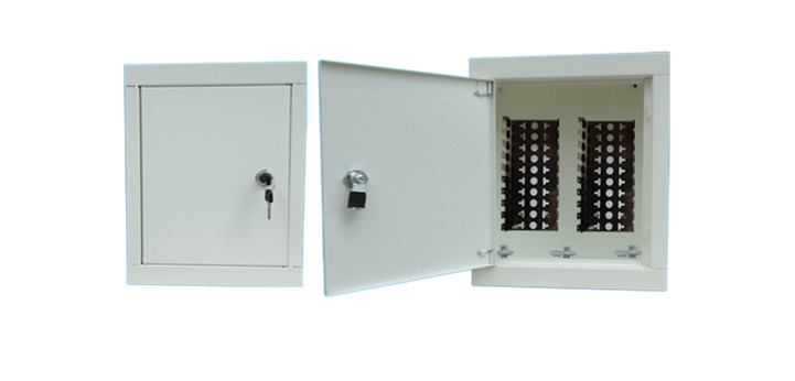 Telecom DB with mounting frame, 100X2
