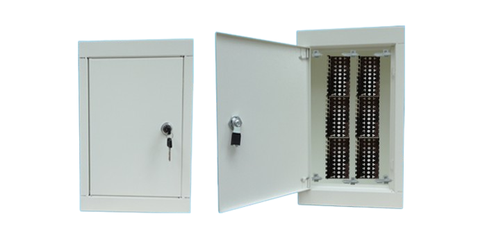 Telecom DB with mounting frame, 300X2
