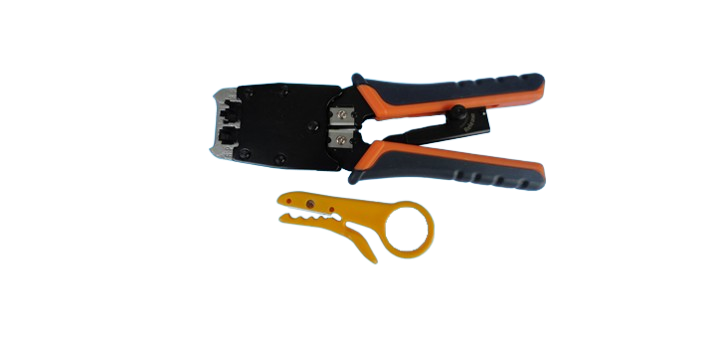 Crimping Tool - RJ45 / RJ11 - with Ratchet 
