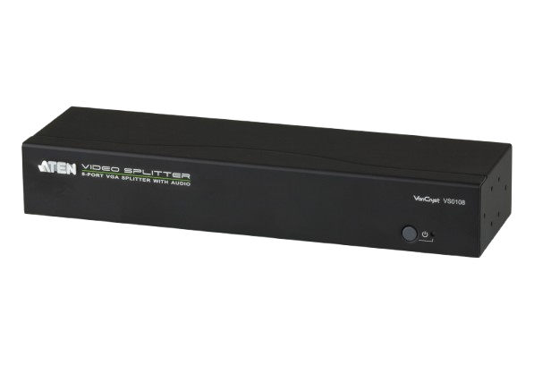 8-Port VGA/Audio Splitter (450MHz)
