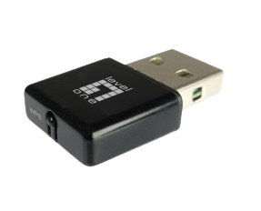 Wireless USB Adapter With WPS button- N_Max 300Mbps 